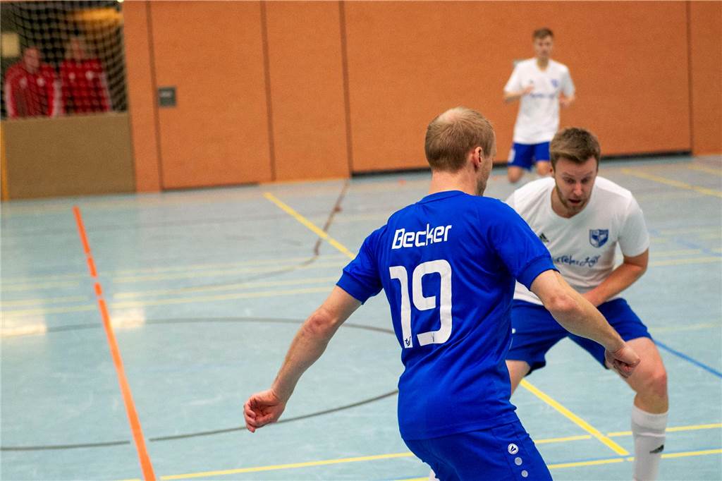Hier gibt's die ersten Bilder von der Hallenfußball-Stadtmeisterschaft 2023 in Haltern.