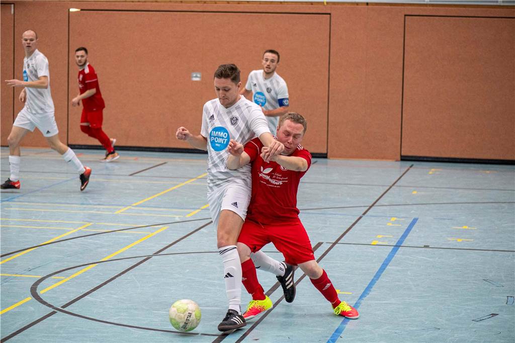 Hier gibt's die ersten Bilder von der Halterner Hallenfußball-Stadtmeisterschaft 2024.