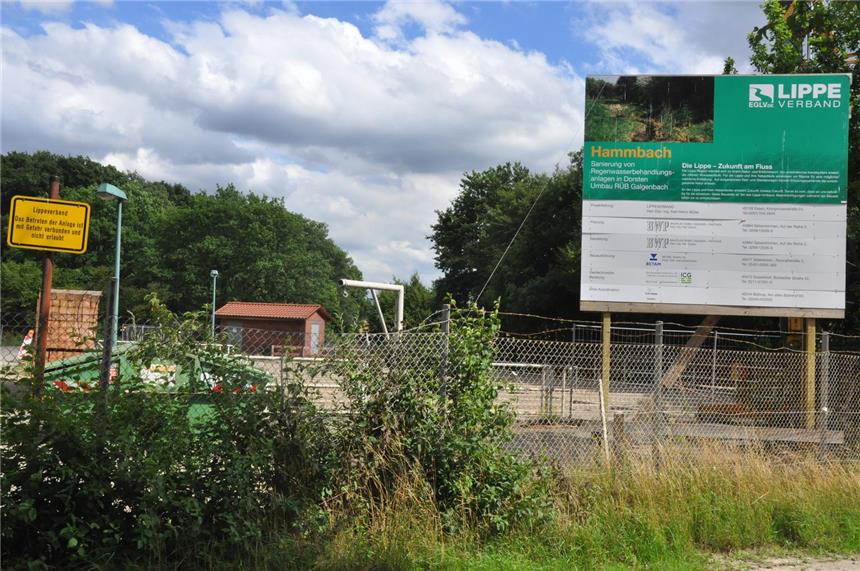 Deshalb passiert auf der Galgenbach-Baustelle nichts Hier passiert derzeit nichts: Die Baufirma ist insolvent, die Arbeiten ruhen.