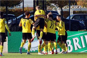 Hinter der BVB-U19 liegt eine extrem erfolgreiche Hinrunde.