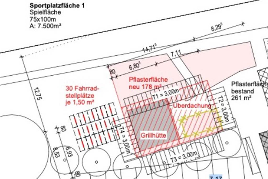 Plan der neuen Begegnungsstätte