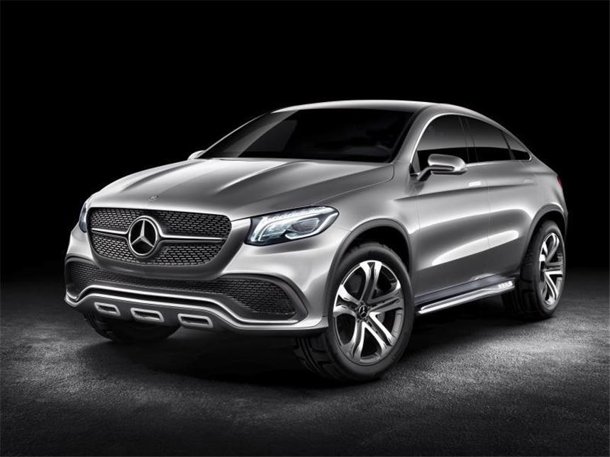 Protzen statt kleckern: Autopremieren in New York und Peking Hochbeiniger Sportler: Mercedes folgt dem Trend zum SUV-Coupé und zeigt auf der Messe in Peking eine sportlich gezeichnete Variante der M-Klasse - vorerst noch als Studie. Foto: Daimler