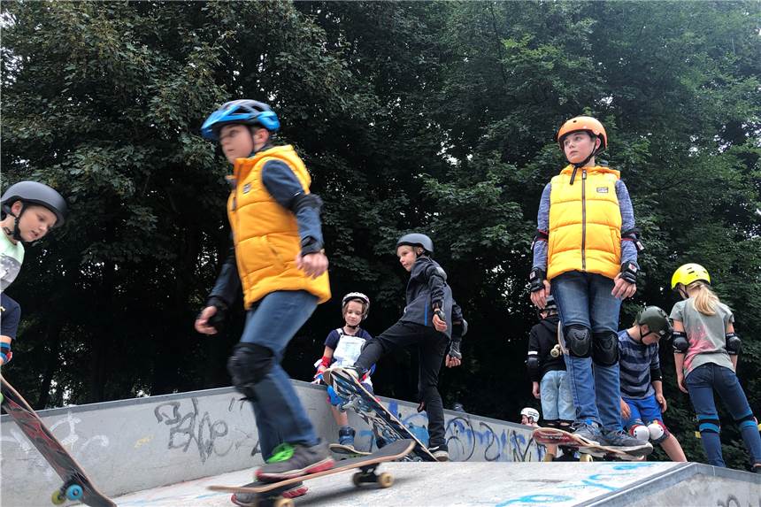 Raesfelder Ferienkalender: Das sind die Angebote im Sommer Höchst beliebt waren in den vergangenen Jahren die Skate-Workshops bei den Kindern und Jugendlichen.