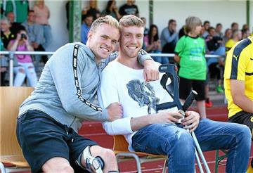 Hoffen auf ein baldiges Comeback: Sören Dieckmann (r.) und Hendrik Bonmann.