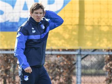 Hoffenheims Coach Julian Nagelsmann ist erst 28 Jahre alt. Foto: Uwe Anspach