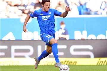 Hoffenheims Nico Schulz steht im Testländerspiel gegen Peru vor seinem Nationalmannschaftsdebüt. Foto: Uwe Anspach