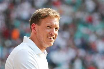 Hoffenheims Trainer Julian Nagelsmann hat mit seiner Mannschaft im Test gegen Chievo Verona einen Erfolg feiern dürfen. Foto: Jan Woitas