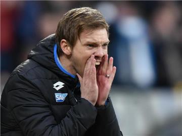 Hoffenheims Trainer Julian Nagelsmann trifft mit seinem Team auf den BVB. Foto: Uwe Anspach