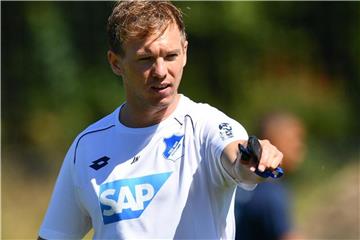Hoffenheims Trainer Julian Nagelsmann wird ab Sommer 2019 die Bullen aus Leipzig trainieren. Foto: Uwe Anspach