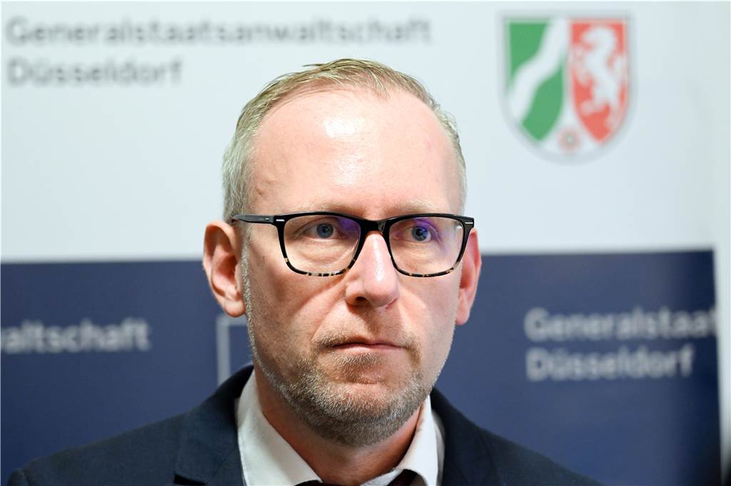 Neue Durchsuchung: Ermittler finden Substanzen in Wohnung von Monir J. Holger Heming, Oberstaatsanwalt aus Düsseldorf und Sprecher der Generalstaatsanwaltschaft