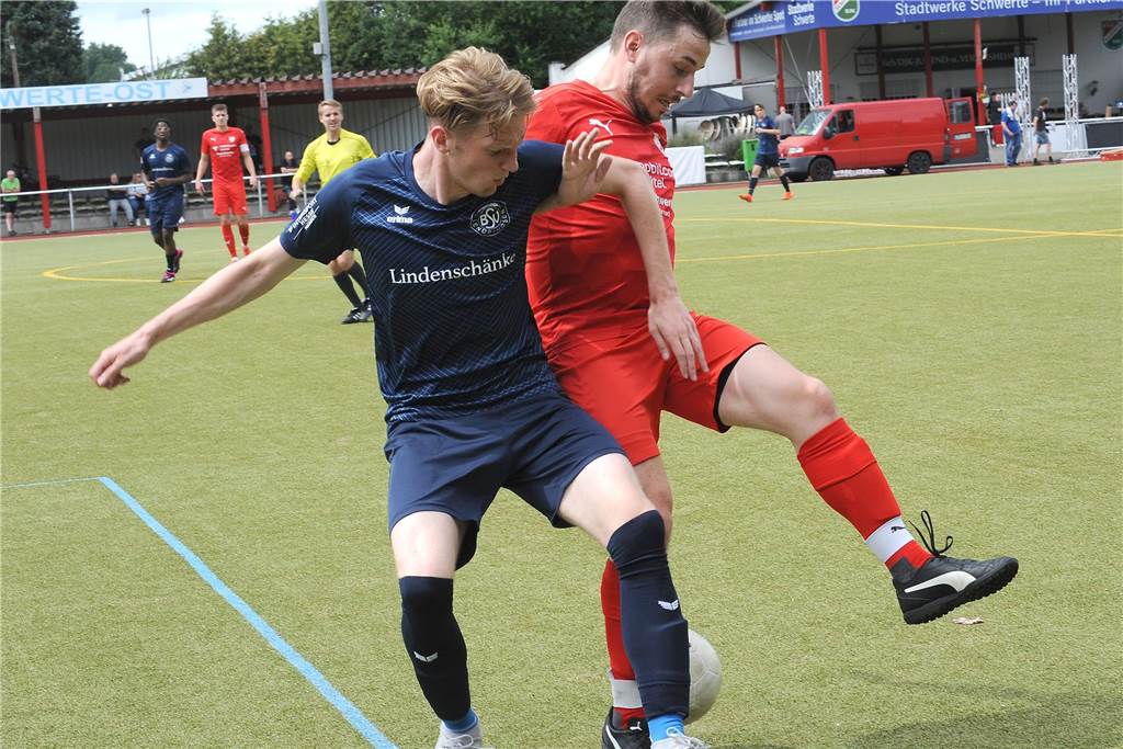 Holzpfosten Schwerte 05 hat gegen den BSV Lendringsen 1:1 gespielt.