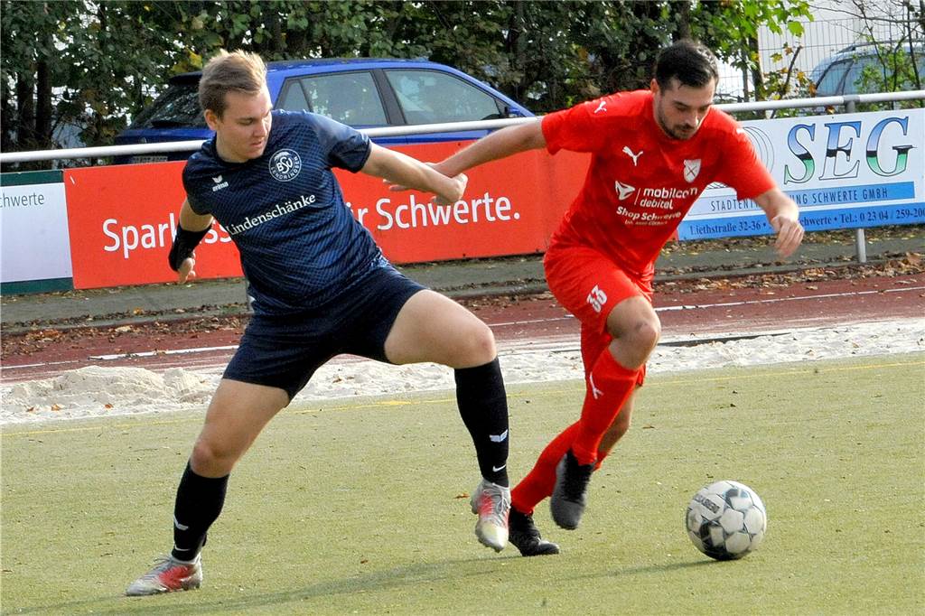 Holzpfosten Schwerte hat gegen den BSV Lendringsen mit 0:3 verloren.