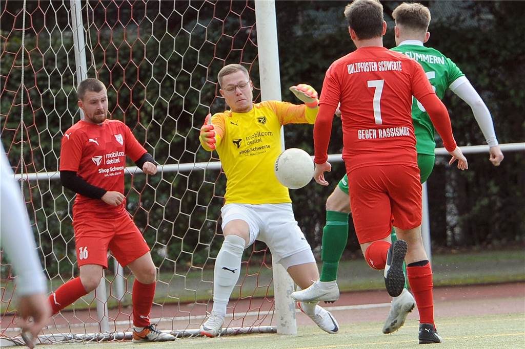 Holzpfosten Schwerte hat gegen die Sportfreunde Sümmern mit 0:4 verloren.