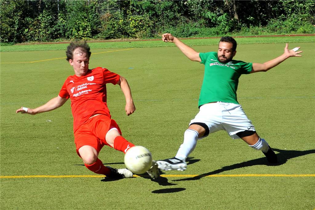 Holzpfosten Schwerte - VfL Platte Heide