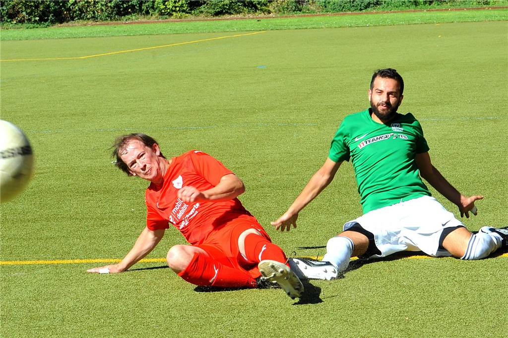 Holzpfosten Schwerte - VfL Platte Heide