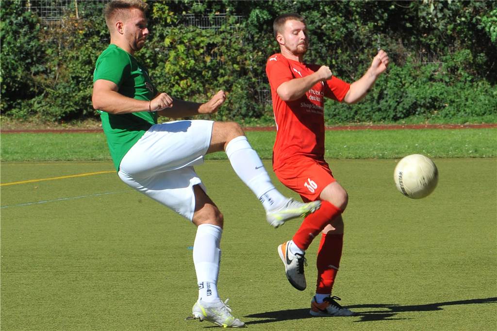 Holzpfosten Schwerte - VfL Platte Heide