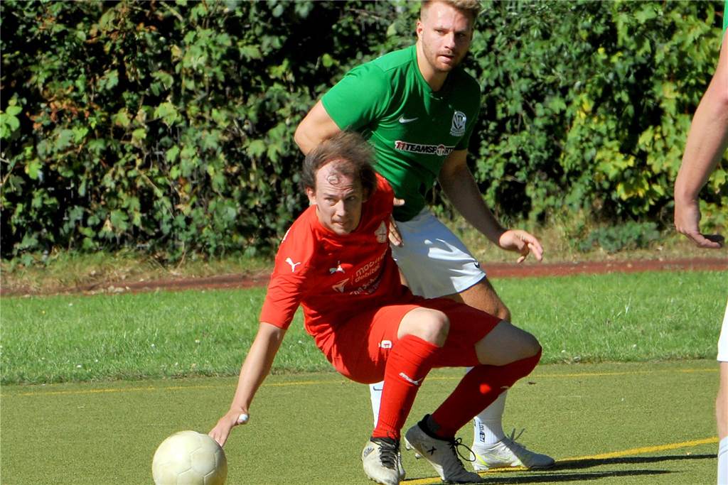 Holzpfosten Schwerte - VfL Platte Heide