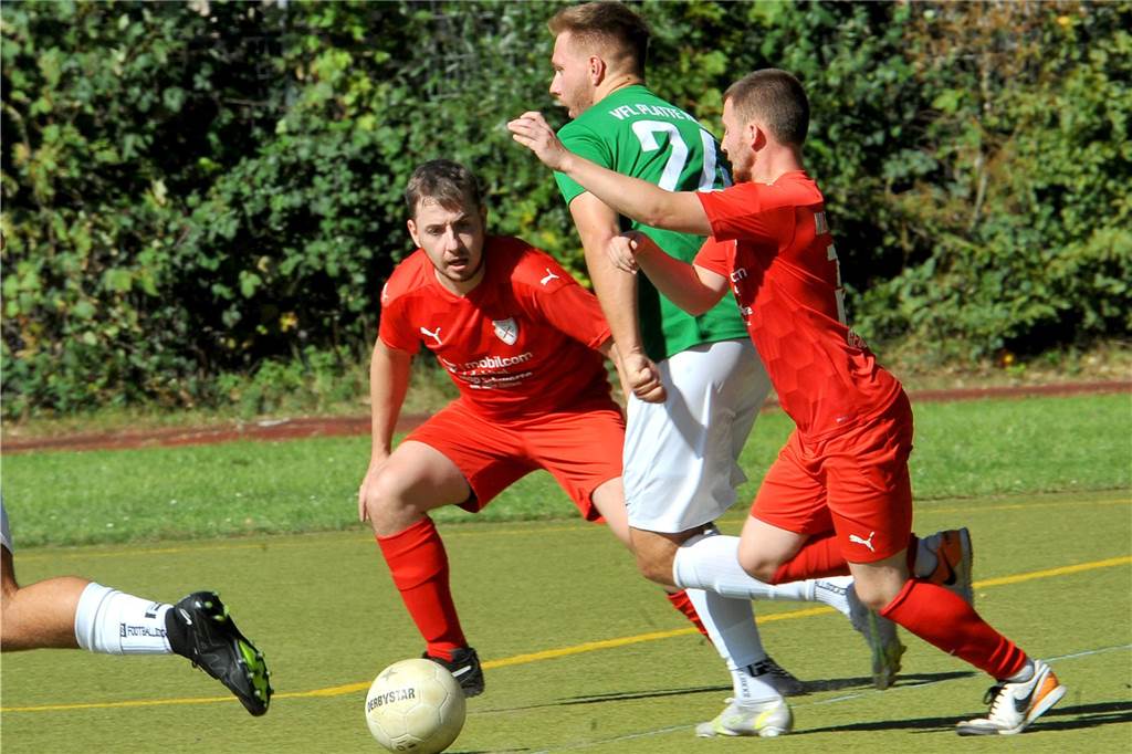 Holzpfosten Schwerte - VfL Platte Heide