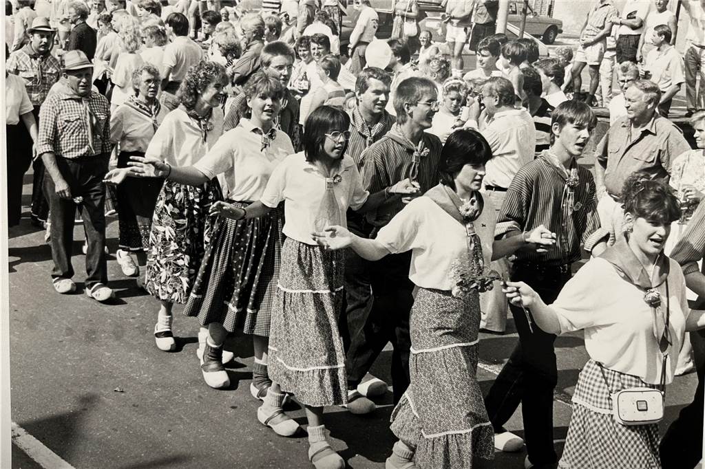 Festumzug zum Stadtjubiläum Haltern