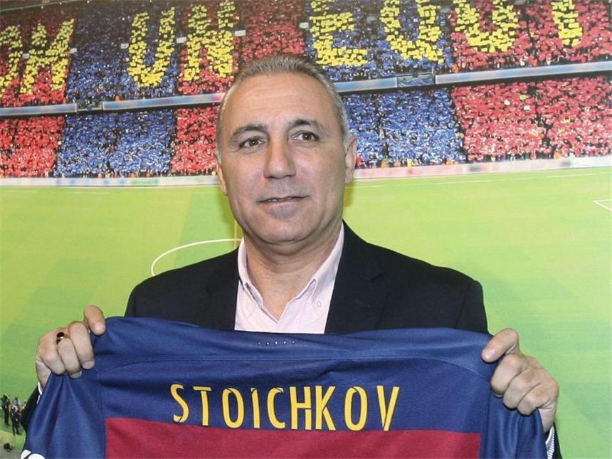 Bulgariens Fußballstar Stoitschkow wird 50 Hristo Stoitschkow ist Bulgariens bekanntester Fußballer. Foto: Mario Guzmán
