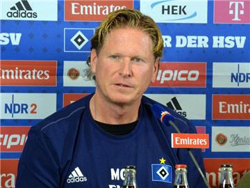 HSV-Coach Markus Gisdol will gegen Mainz 05 drei Punkte holen. Foto: Michael Bahlo