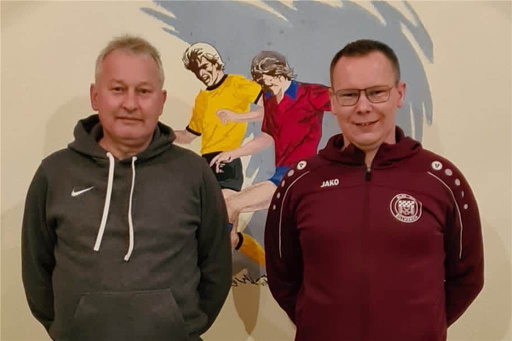 BR Billmerich präsentiert neuen Trainer - Ramaj-Nachfolger kommt vom Stadtrivalen Hubert Tadday (l.) und Sebastian "Bulla" Schmidt bilden in der kommenden Saison das Trainerteam von BR Billmerich.