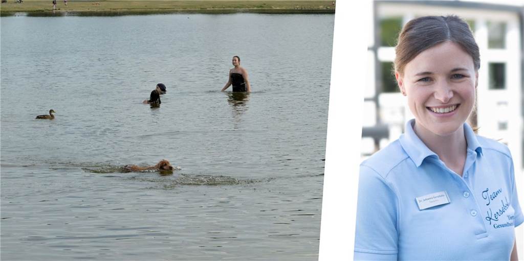 Hohe Blaualgen-Konzentration im Horstmarer See: Tödliche Gefahr für Hunde Hunde sollten in diesen Tagen nicht im Horstmarer See baden, denn der ist mit Blaualgen belastet. Tierärztin Dr. Johanna Kersebohm erklärt, warum die Bakterien so gefährlich für die Vierbeiner sind.