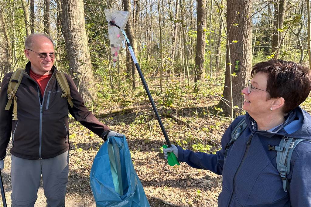 Hunderte Teilnehmer waren am Samstag (5.4.) bei der Aktion „Sauberes Haltern am See“ dabei.