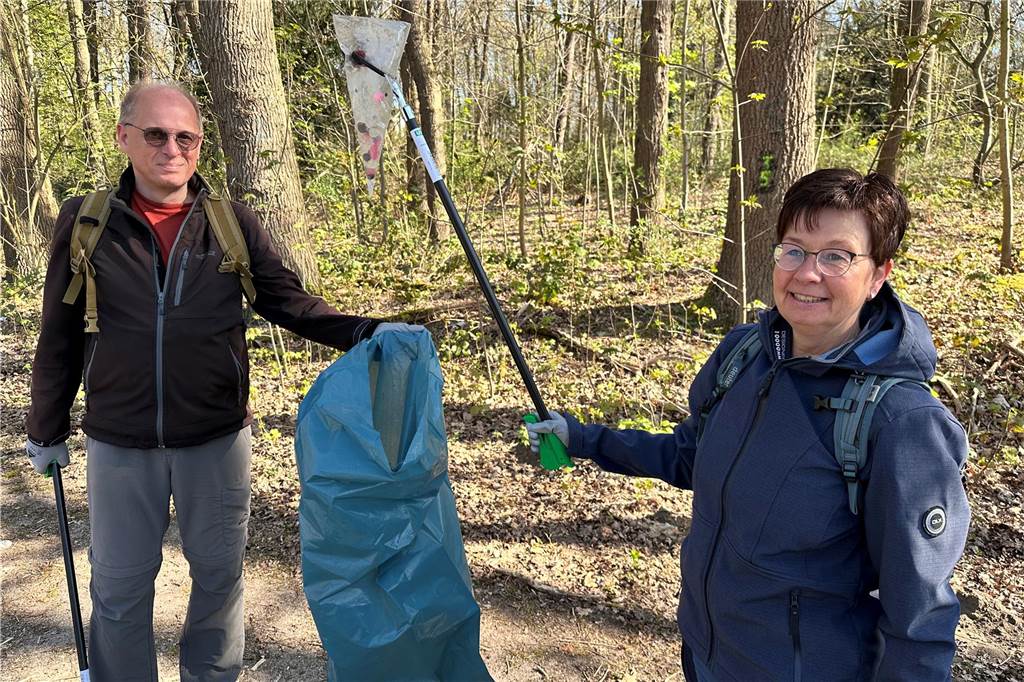 Hunderte Teilnehmer waren am Samstag (5.4.) bei der Aktion „Sauberes Haltern am See“ dabei.