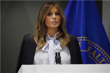 „Ich bin mir sehr bewusst, dass Menschen mir gegenüber misstrauisch sind, wenn ich über dieses Thema rede“, räumte die First Lady ein. Foto: Pablo Martinez Monsivais/AP
