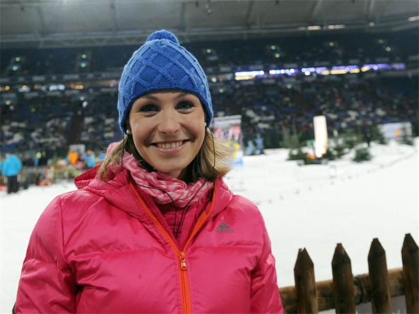Das erwarten Ex-Stars wie Neuner vom Biathlon-WM-Team «Ich denke, in den Staffeln sind die Chancen sehr gut», sagt Magdalena Neuner. Foto: Caroline Seidel