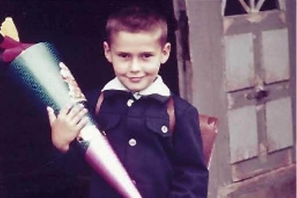 "Ickerner Jung" bei seiner Einschulung 1968: Holger Knapp kommt in die Marktschule Ickern.