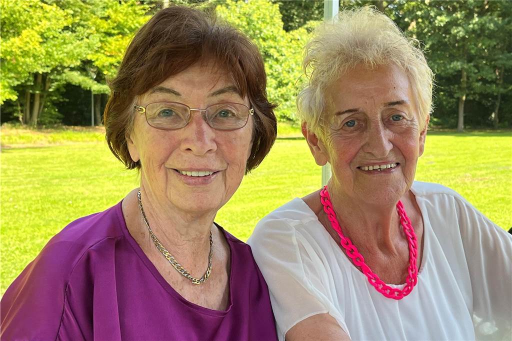 Ida Stock und Rosemarie Glawe