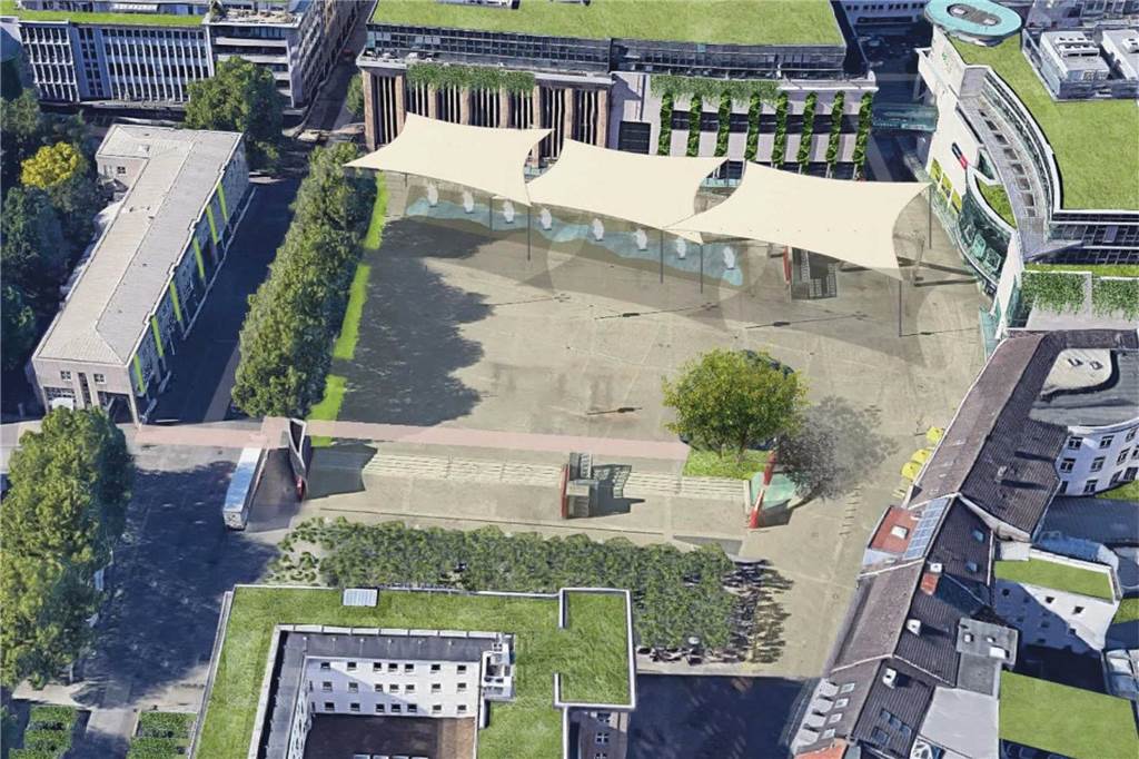 Suche nach „Weg der Zukunft“ für die Kampstraße Ideen für eine grüne City hat das städtische Umweltamt vorgelegt.