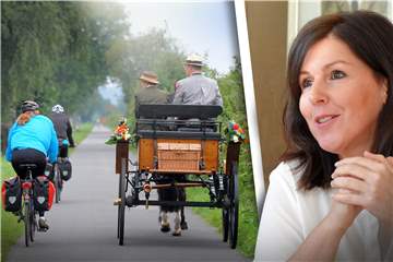Ihr Einspruch hatte Erfolg: Gabriele Stange hatte beim Ortstermin angemahnt, dass es keine Absprache mit der Stadt Schwerte über die Umleitung des Ruhrtalradwegs gab. Nun führt die Trasse nicht mehr über Villigst.