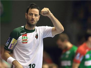 Iker Romero erzielte für die Füchse neun Tore. Foto: Jens Wolf