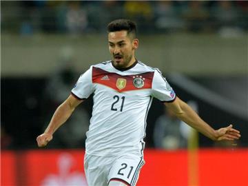 Ilkay Gündogan fehlte erkältet beim Training der Nationalmannschaft. Foto: Thomas Eisenhuth