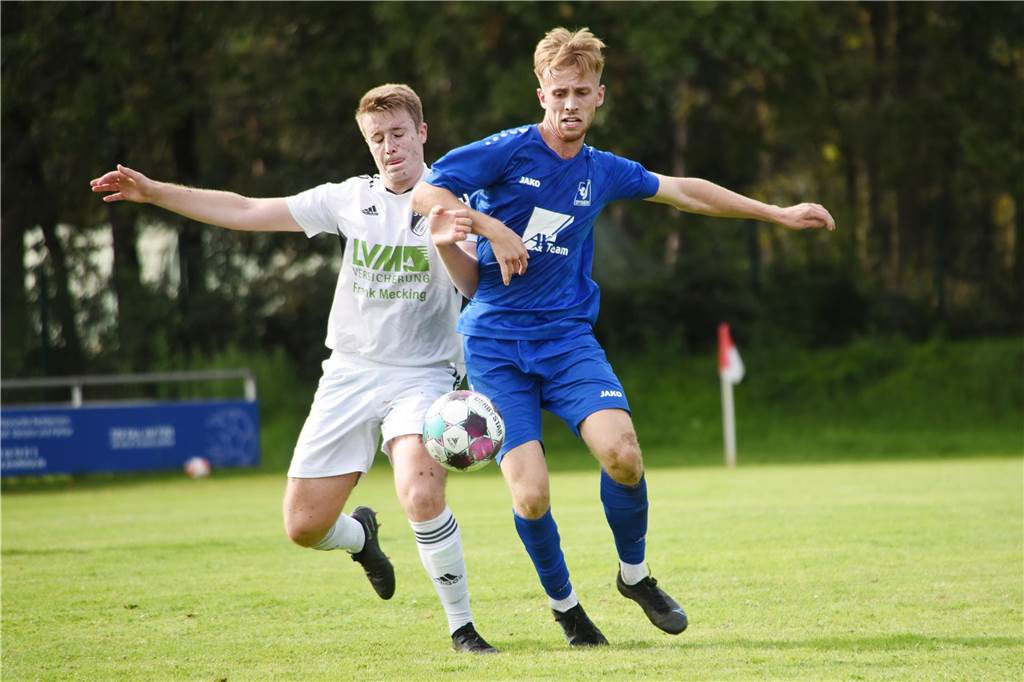 Im A-Liga-Derby setzte sich der SV Lippramsdorf knapp mit 2:1 gegen den TuS Sythen durch.