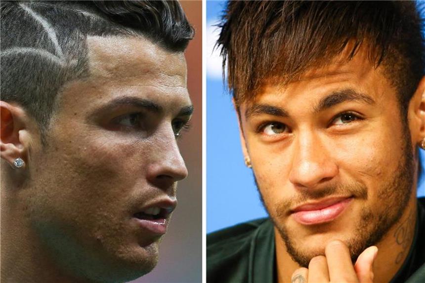 CR7 gegen Neymar: „Giganten“-Duell in der Königsklasse Im Achtelfinale der Champions League treffen neben Real Madrid und Paris Saint Germain auch deren Stars Cristiano Ronaldo und Neymar aufeinander. Foto: Jose Sena Goulao