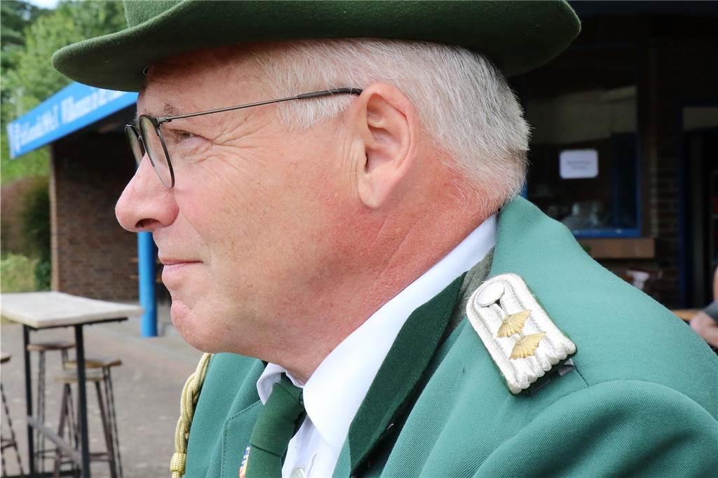 Im August feiert der Bürgerschützenverein Flaesheim sein erstes Schützenfest seit 2017. Mit dem Ausmarsch am Wochenende wurde die Saison eröffnet.