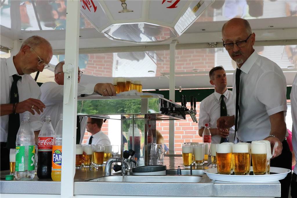 Im August feiert der Bürgerschützenverein Flaesheim sein erstes Schützenfest seit 2017. Mit dem Ausmarsch am Wochenende wurde die Saison eröffnet.