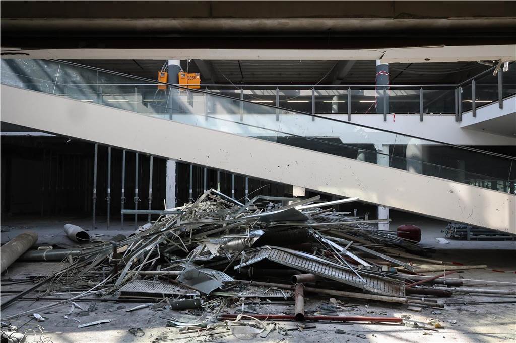 Im Bereich der Rolltreppe soll Aldi im Erdgeschoss eine Filiale bekommen.