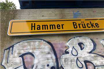 Im Bereich dieser Brücke am Wesel-Datteln-Kanal wurde der Schädel gefunden.