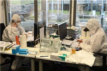 Im Dorstener Schnelltestzentrum wurden am Montag die ersten Termine gemacht und die ersten Tests ausgewertet.