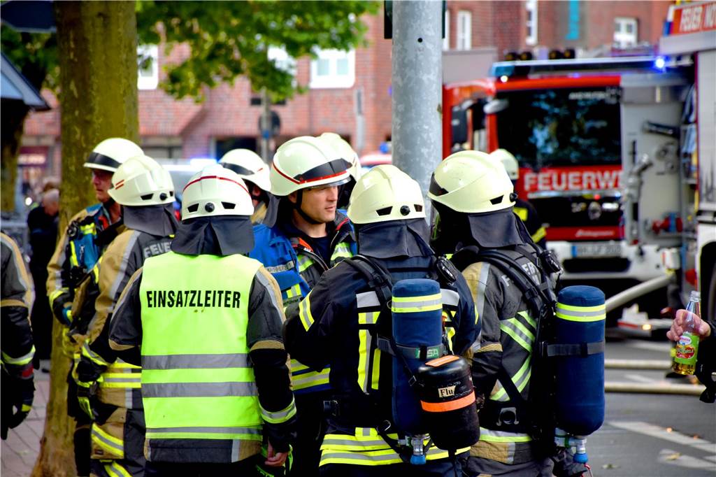 Feuerwehreinsatz am Domhof