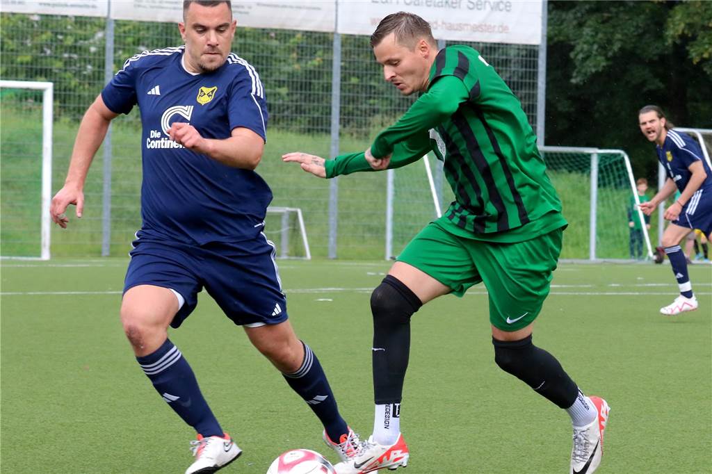 Kreisliga: Diese spannenden Relegationen stehen in Dortmund noch an Im Entscheidungsspiel um die Meisterschaft in der Kreisliga C5 zog Viktoria Kirchderne III (grün-schwarze Trikots) gegen Alemannia Scharnhorst III den Kürzeren. Das Team hofft in der Relegation aber noch auf eine zweite Aufstiegschance.