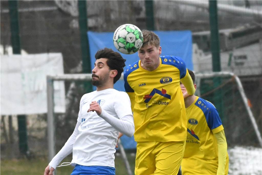 Im ersten Testspiel des Jahres 2024 trennten sich Bezirksligist Spvg Schwerin und der Dortmunder Kreisligist VfR Kirchlinde mit einem 1:1.