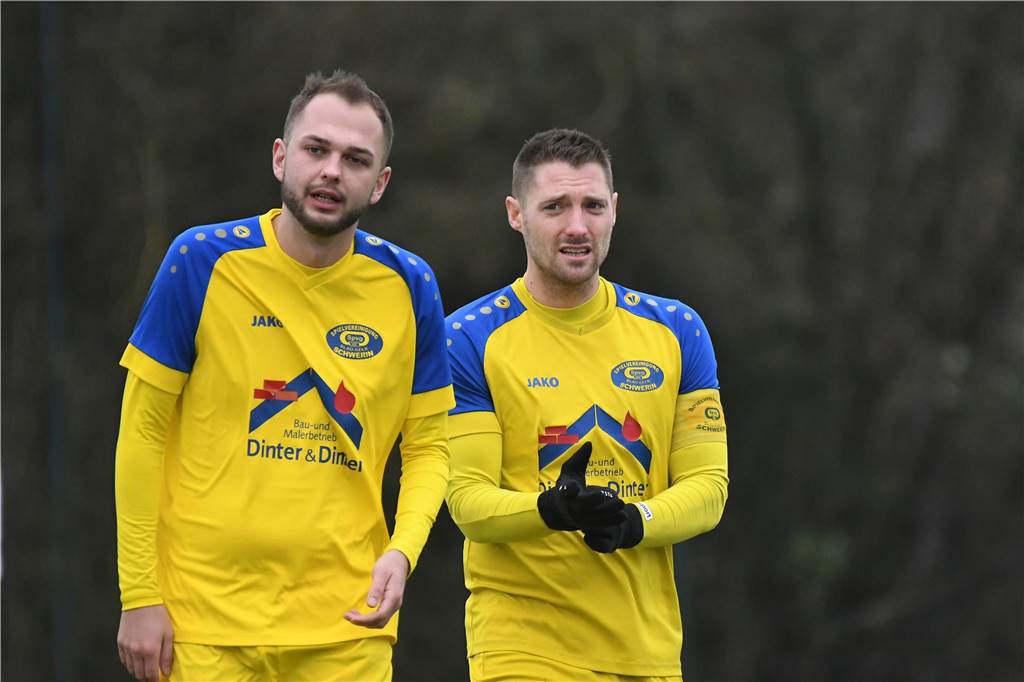 Im ersten Testspiel des Jahres 2024 trennten sich Bezirksligist Spvg Schwerin und der Dortmunder Kreisligist VfR Kirchlinde mit einem 1:1.