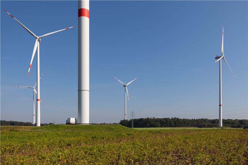 Im Eschlohn sollen drei weitere Windenergieanlagen entstehen. Darüber informieren die Stadtwerke Münster am 10. November interessierte Bürger digital.