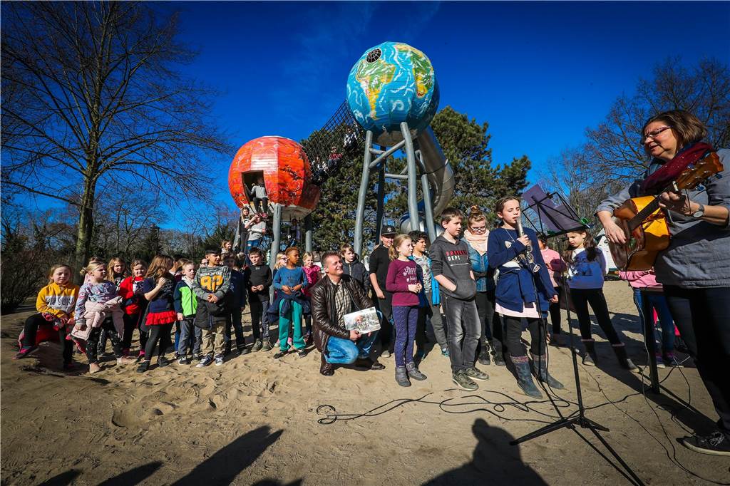 Dortmunds Spielplätze im Check: Von Horrorgeräten und Vorzeigeanlagen Im Februar 2019 ist dieser Spielplatz in Lütgendortmund eröffnet worden.